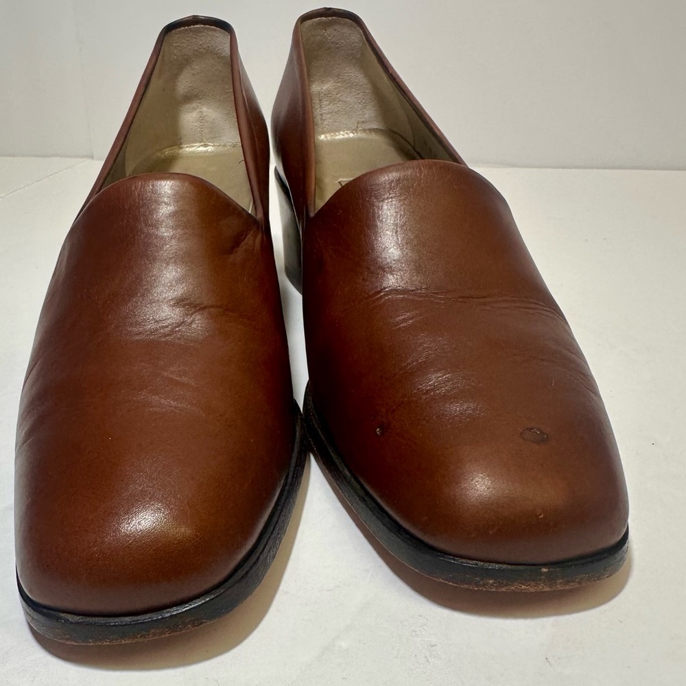 Cole Haan brown‎ leather loafers - VTG size 5.5